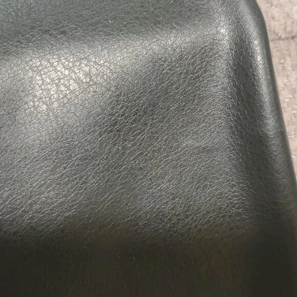 🔥WHBM Runway Leggings Women's Size 10 Black Faux Leather Skinny Slim Stretch - Picture 5 of 7